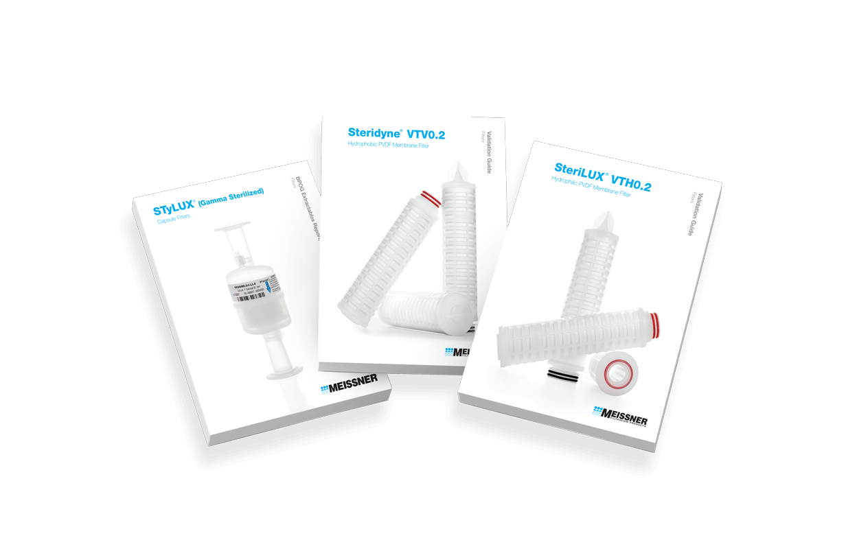 Books.png Meissner membrane filter validation guides