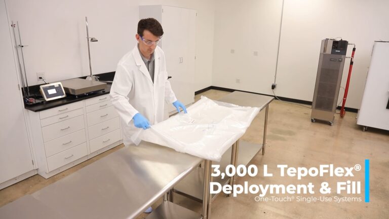 3000 L TepoFlex® Deployment and Fill