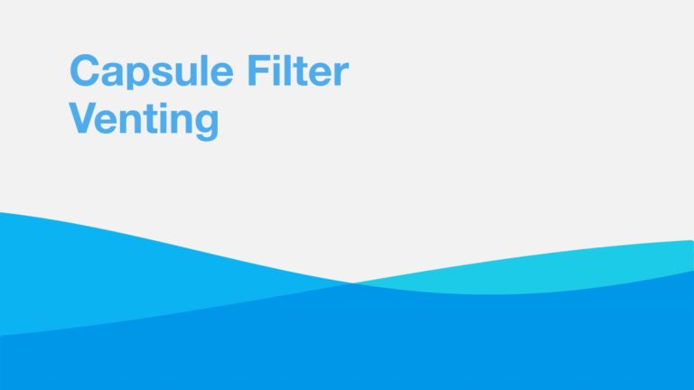 Capsule Filter Venting