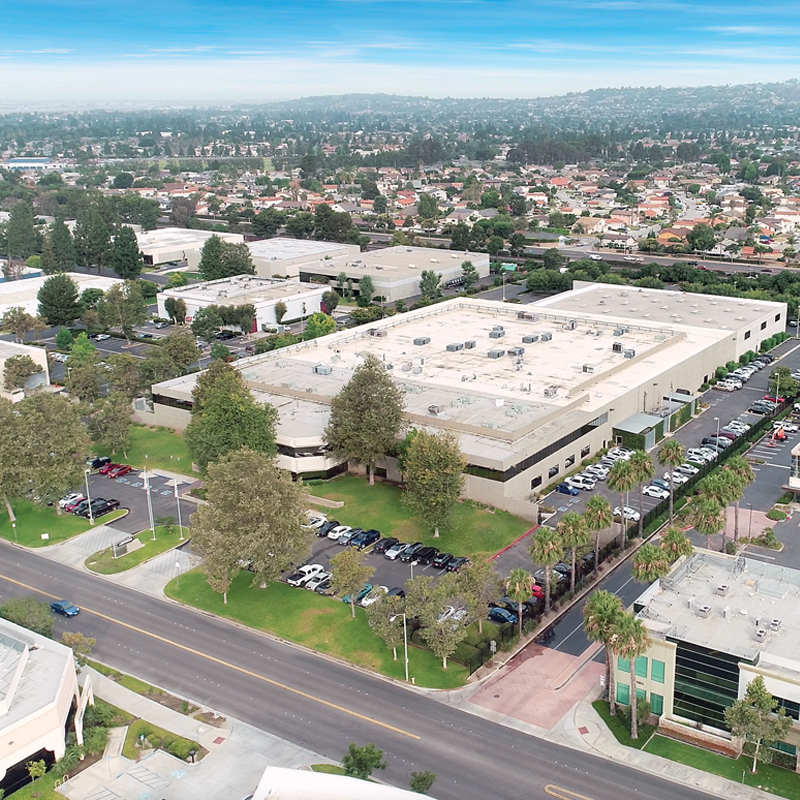 Aerial photo of Meissner Headquarters